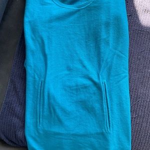 Organic cotton pocket detail Sweater